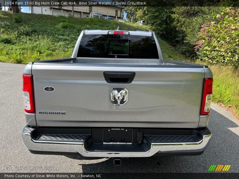 Billet Silver Metallic / Diesel Gray/Black 2024 Ram 1500 Big Horn Crew Cab 4x4