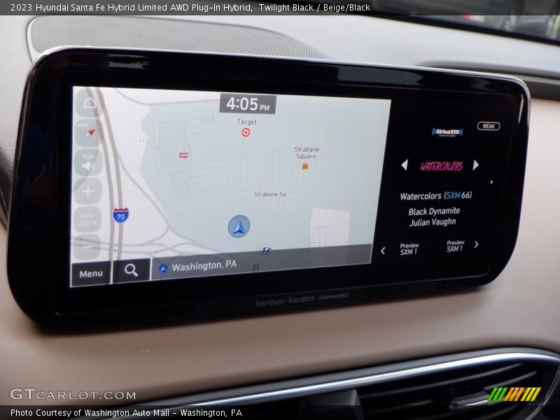 Navigation of 2023 Santa Fe Hybrid Limited AWD Plug-In Hybrid