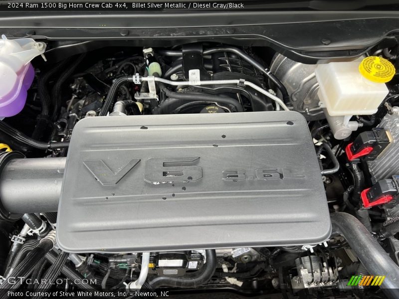  2024 1500 Big Horn Crew Cab 4x4 Engine - 3.6 Liter DOHC 24-Valve VVT Pentstar V6