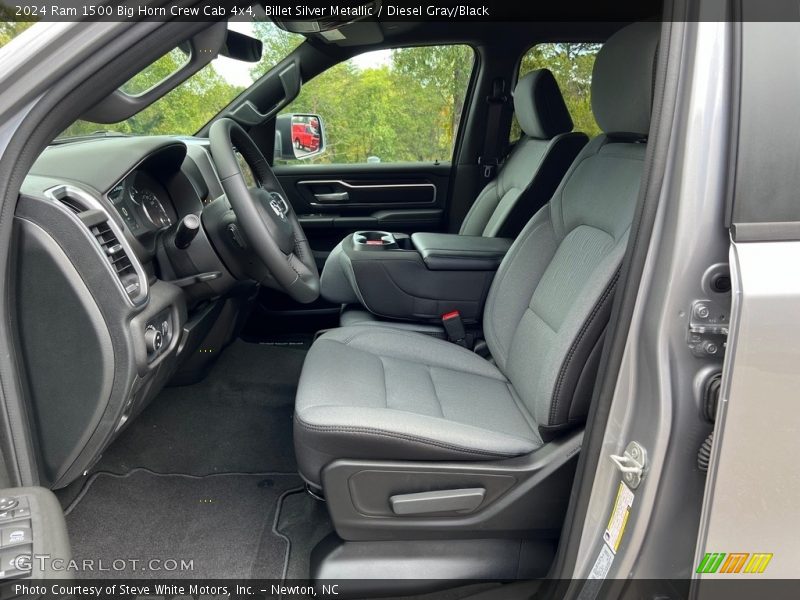  2024 1500 Big Horn Crew Cab 4x4 Diesel Gray/Black Interior