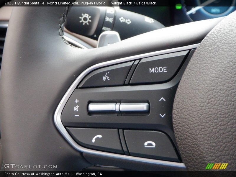  2023 Santa Fe Hybrid Limited AWD Plug-In Hybrid Steering Wheel