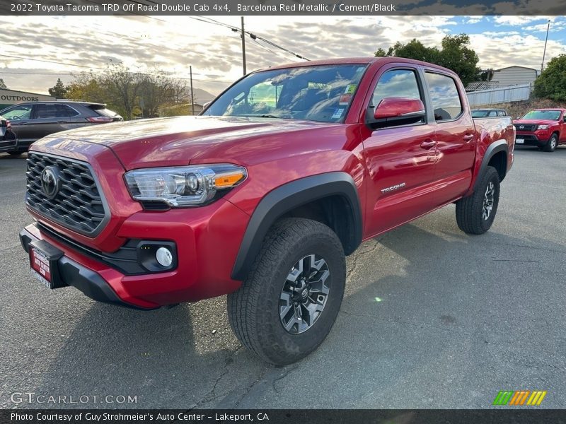  2022 Tacoma TRD Off Road Double Cab 4x4 Barcelona Red Metallic