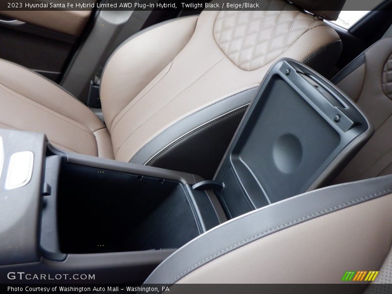 Twilight Black / Beige/Black 2023 Hyundai Santa Fe Hybrid Limited AWD Plug-In Hybrid