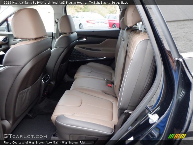 Rear Seat of 2023 Santa Fe Hybrid Limited AWD Plug-In Hybrid