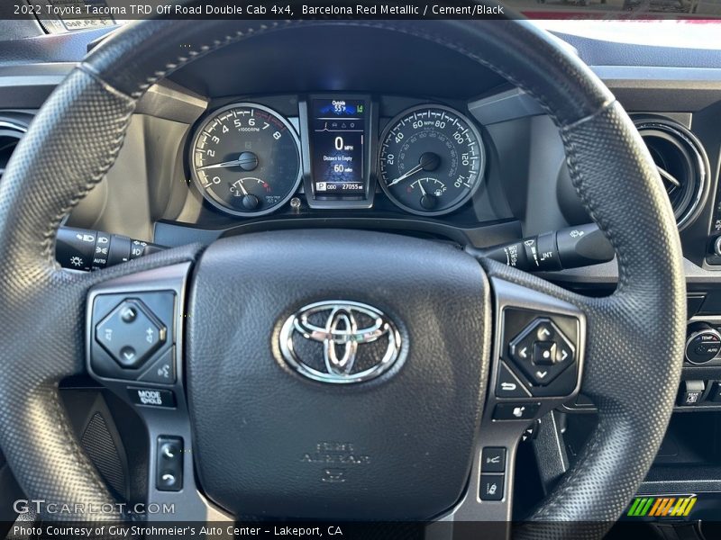  2022 Tacoma TRD Off Road Double Cab 4x4 Steering Wheel