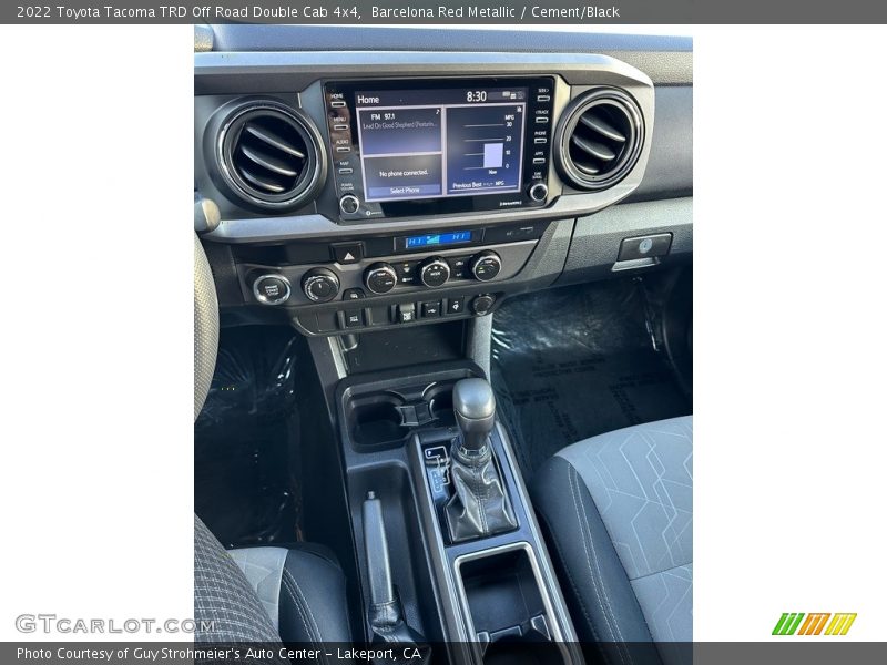 Controls of 2022 Tacoma TRD Off Road Double Cab 4x4