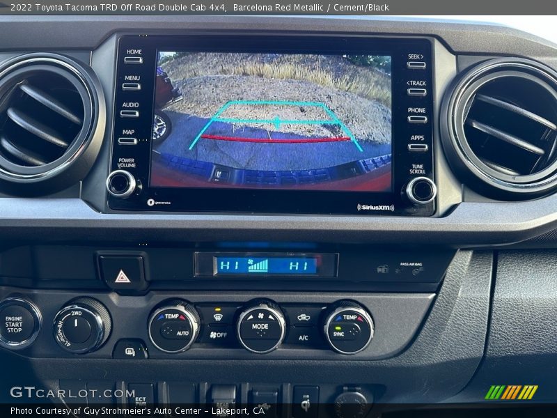 Controls of 2022 Tacoma TRD Off Road Double Cab 4x4