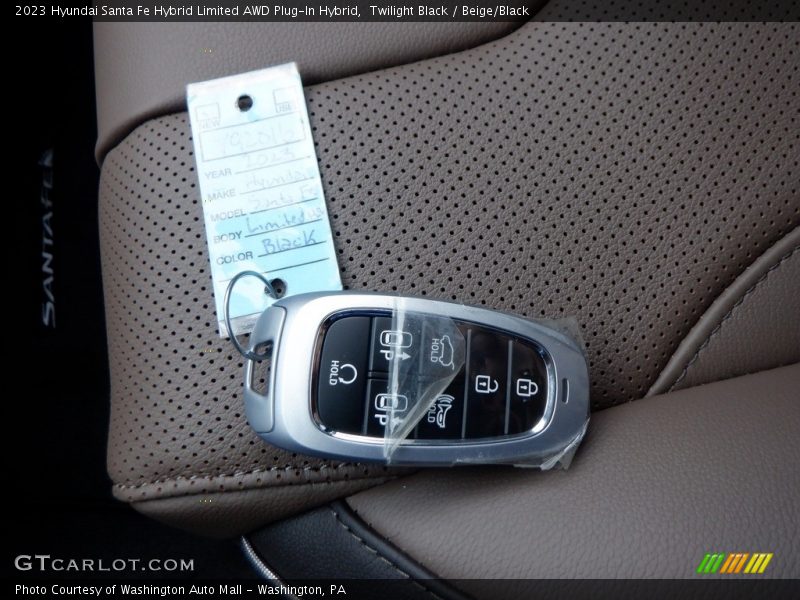 Keys of 2023 Santa Fe Hybrid Limited AWD Plug-In Hybrid