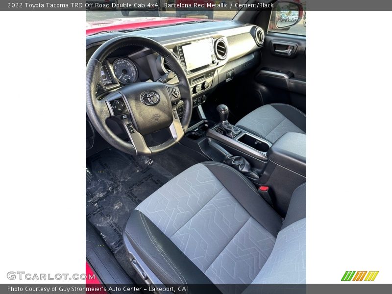 Front Seat of 2022 Tacoma TRD Off Road Double Cab 4x4