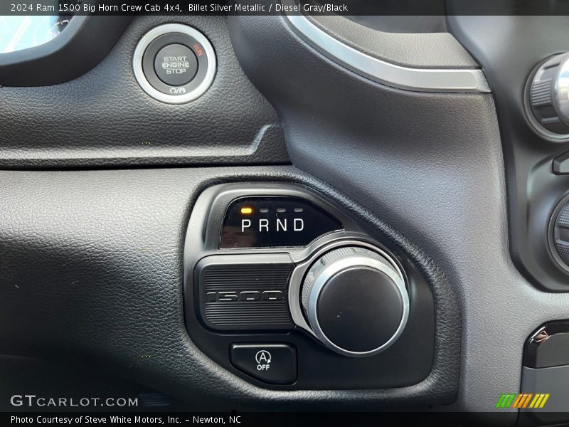  2024 1500 Big Horn Crew Cab 4x4 8 Speed Automatic Shifter