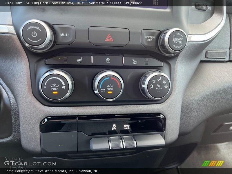 Controls of 2024 1500 Big Horn Crew Cab 4x4
