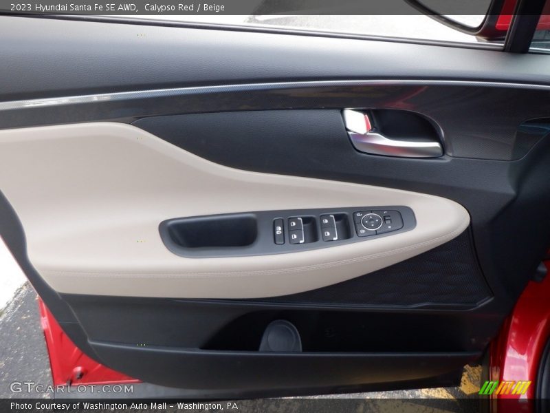 Door Panel of 2023 Santa Fe SE AWD