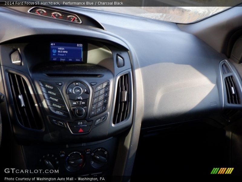 Performance Blue / Charcoal Black 2014 Ford Focus ST Hatchback