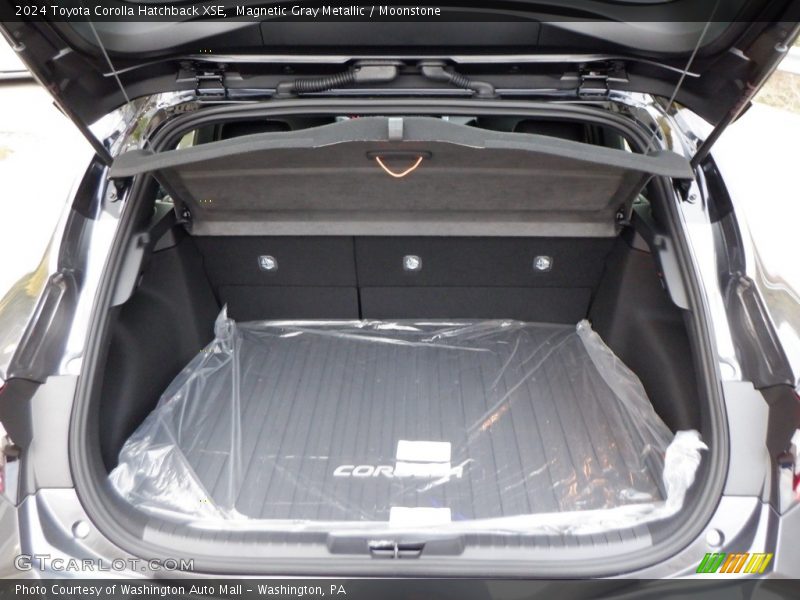  2024 Corolla Hatchback XSE Trunk