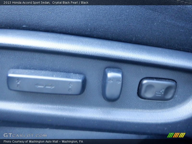 Crystal Black Pearl / Black 2013 Honda Accord Sport Sedan