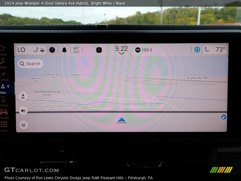 Bright White / Black 2024 Jeep Wrangler 4-Door Sahara 4xe Hybrid