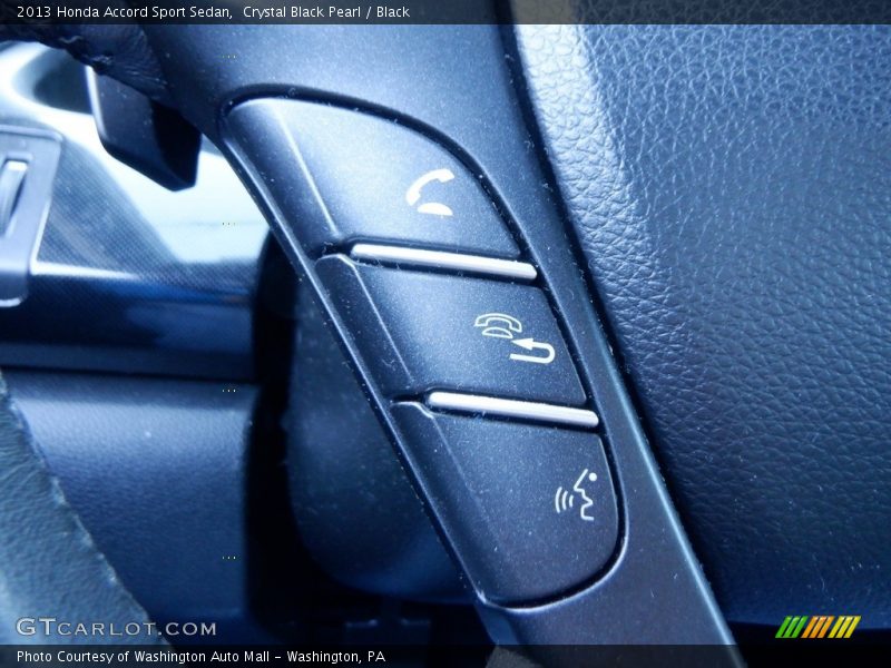 Crystal Black Pearl / Black 2013 Honda Accord Sport Sedan