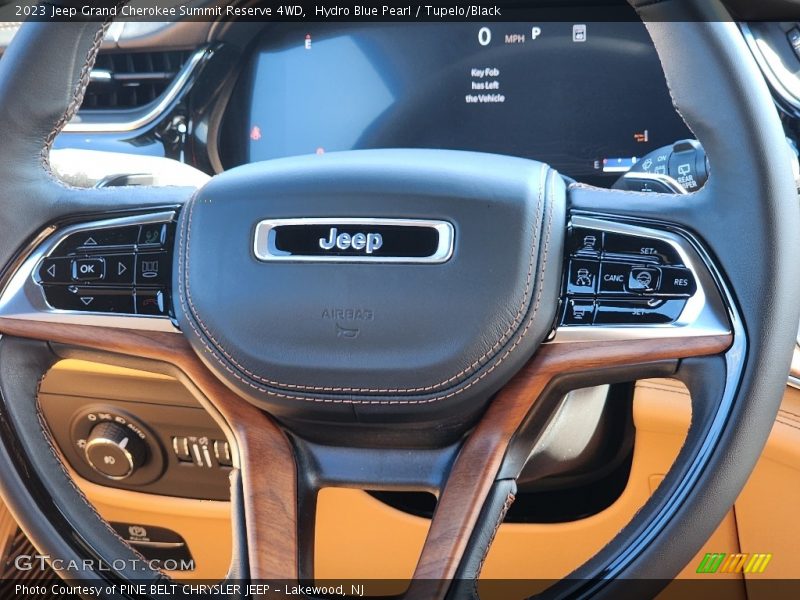 Hydro Blue Pearl / Tupelo/Black 2023 Jeep Grand Cherokee Summit Reserve 4WD