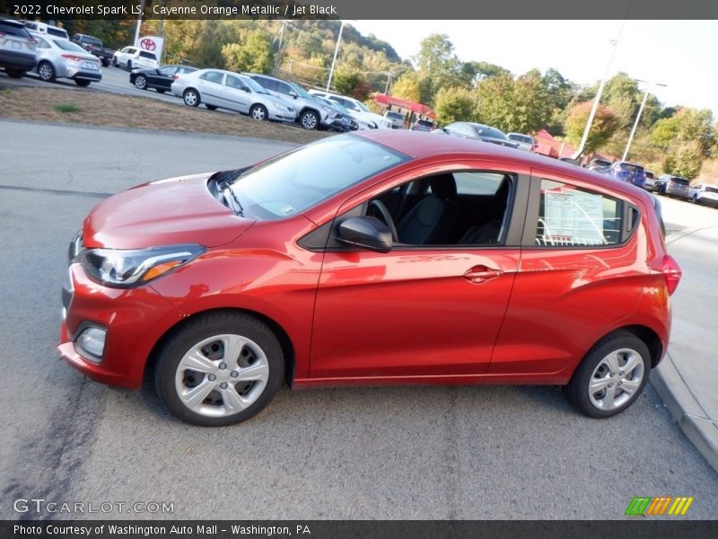  2022 Spark LS Cayenne Orange Metallic