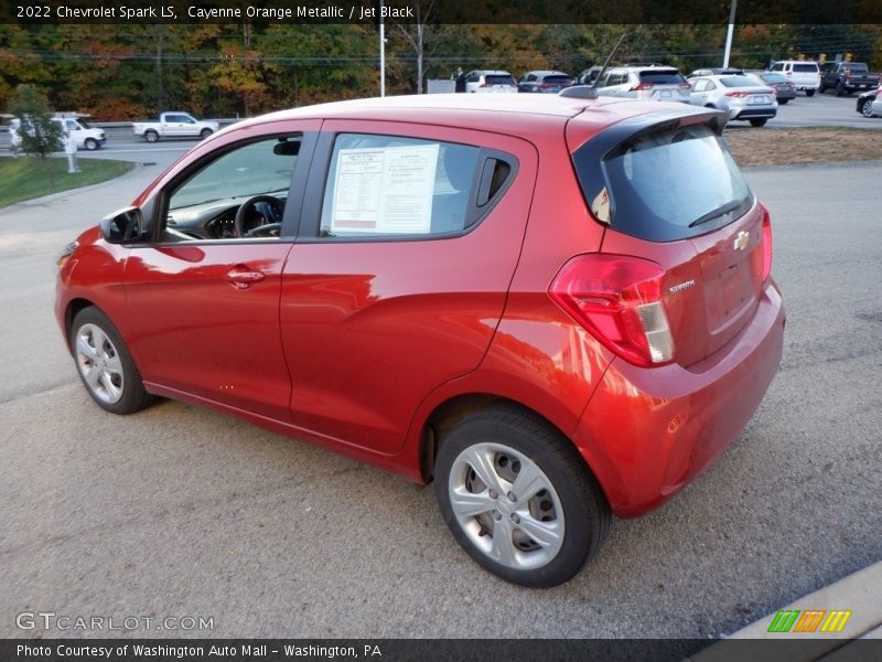  2022 Spark LS Cayenne Orange Metallic