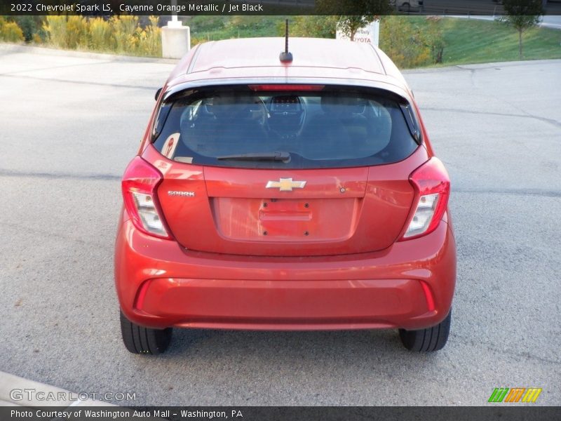 Cayenne Orange Metallic / Jet Black 2022 Chevrolet Spark LS
