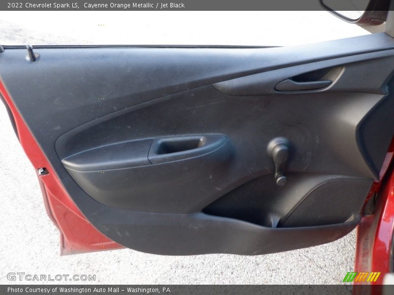 Cayenne Orange Metallic / Jet Black 2022 Chevrolet Spark LS