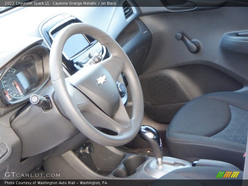 Cayenne Orange Metallic / Jet Black 2022 Chevrolet Spark LS