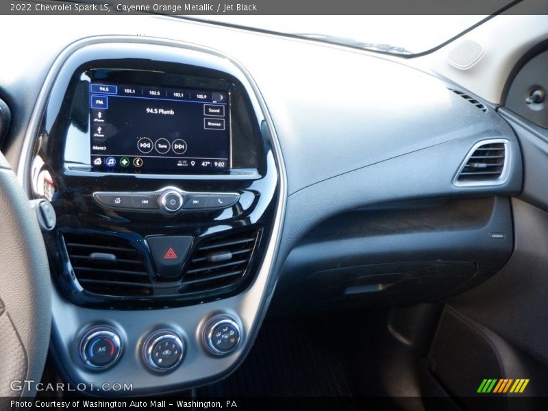 Cayenne Orange Metallic / Jet Black 2022 Chevrolet Spark LS