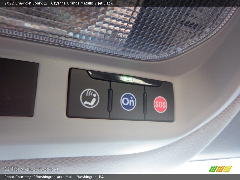 Cayenne Orange Metallic / Jet Black 2022 Chevrolet Spark LS