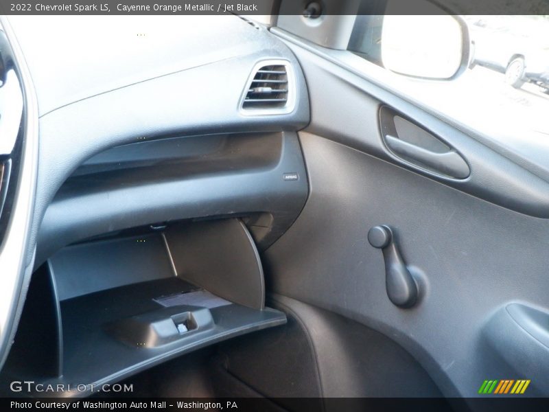 Cayenne Orange Metallic / Jet Black 2022 Chevrolet Spark LS