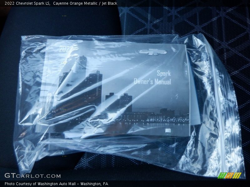 Cayenne Orange Metallic / Jet Black 2022 Chevrolet Spark LS