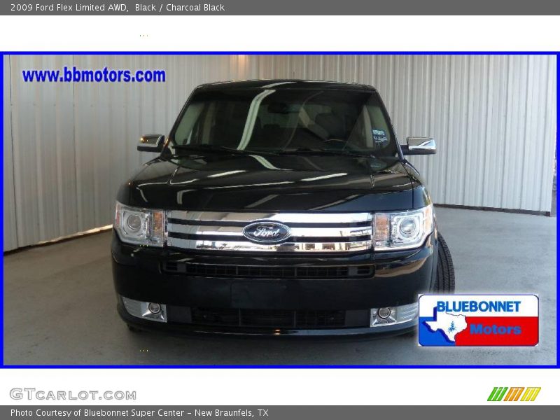 Black / Charcoal Black 2009 Ford Flex Limited AWD