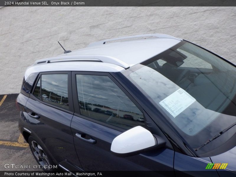 Onyx Black / Denim 2024 Hyundai Venue SEL