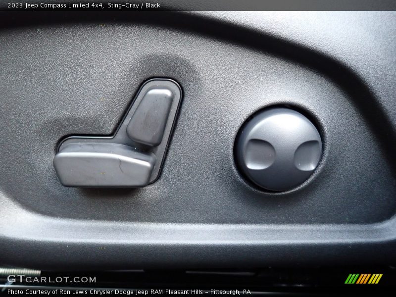 Front Seat of 2023 Compass Limited 4x4