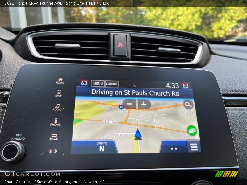 Navigation of 2022 CR-V Touring AWD