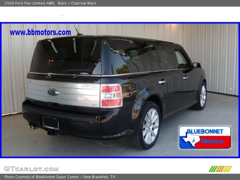Black / Charcoal Black 2009 Ford Flex Limited AWD