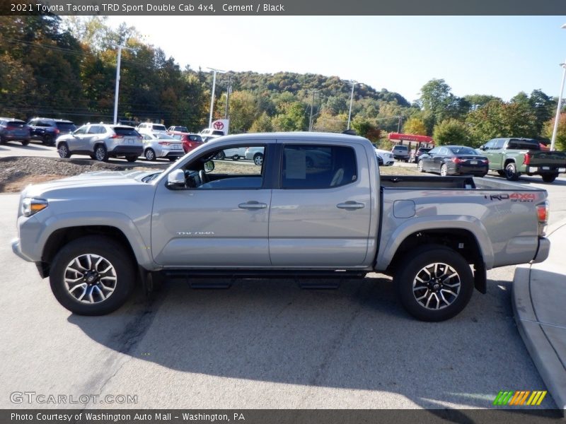 Cement / Black 2021 Toyota Tacoma TRD Sport Double Cab 4x4