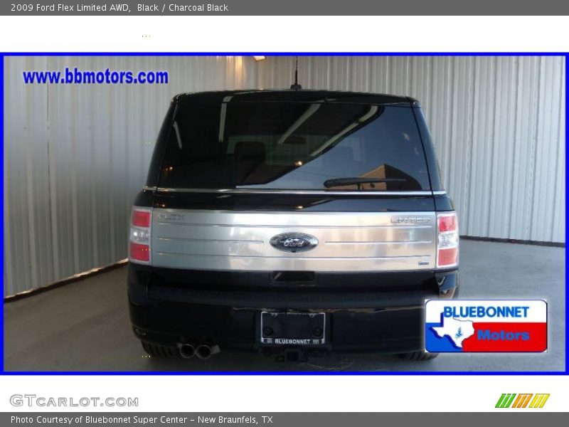 Black / Charcoal Black 2009 Ford Flex Limited AWD