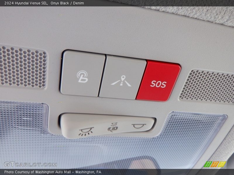 Onyx Black / Denim 2024 Hyundai Venue SEL