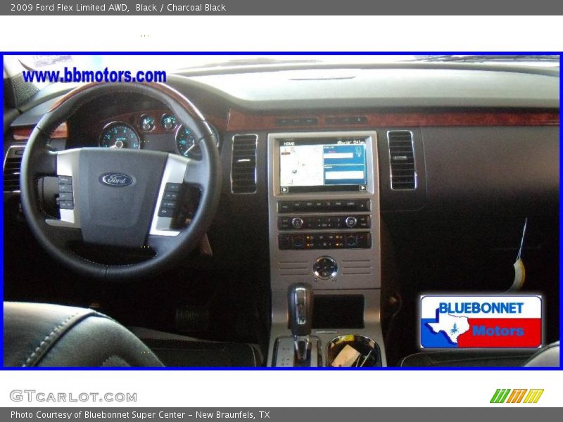 Black / Charcoal Black 2009 Ford Flex Limited AWD