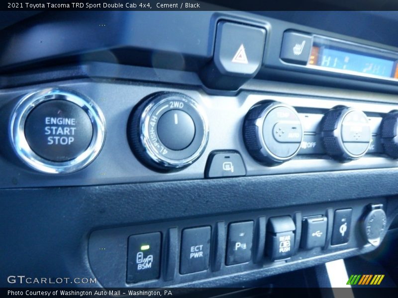 Controls of 2021 Tacoma TRD Sport Double Cab 4x4
