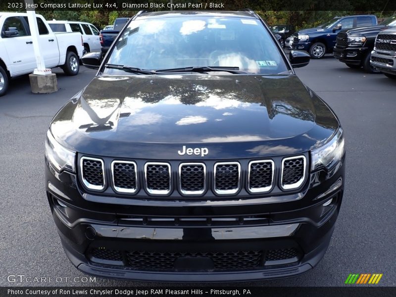 Diamond Black Crystal Pearl / Black 2023 Jeep Compass Latitude Lux 4x4