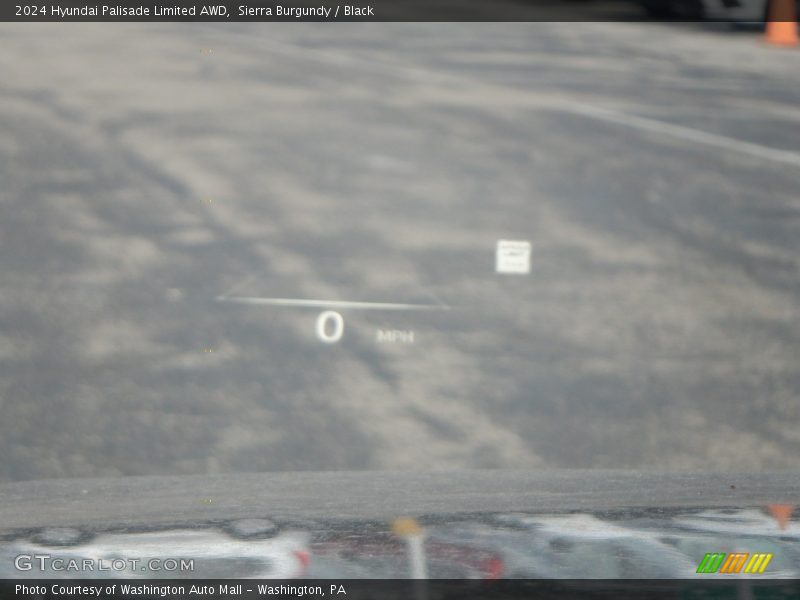 Sierra Burgundy / Black 2024 Hyundai Palisade Limited AWD