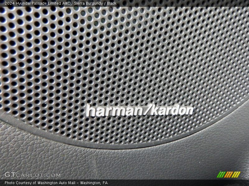 Sierra Burgundy / Black 2024 Hyundai Palisade Limited AWD