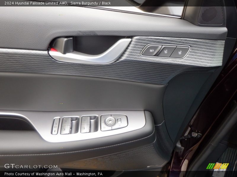 Sierra Burgundy / Black 2024 Hyundai Palisade Limited AWD