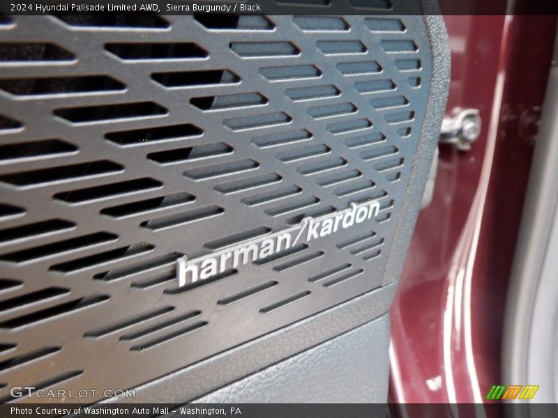 Sierra Burgundy / Black 2024 Hyundai Palisade Limited AWD