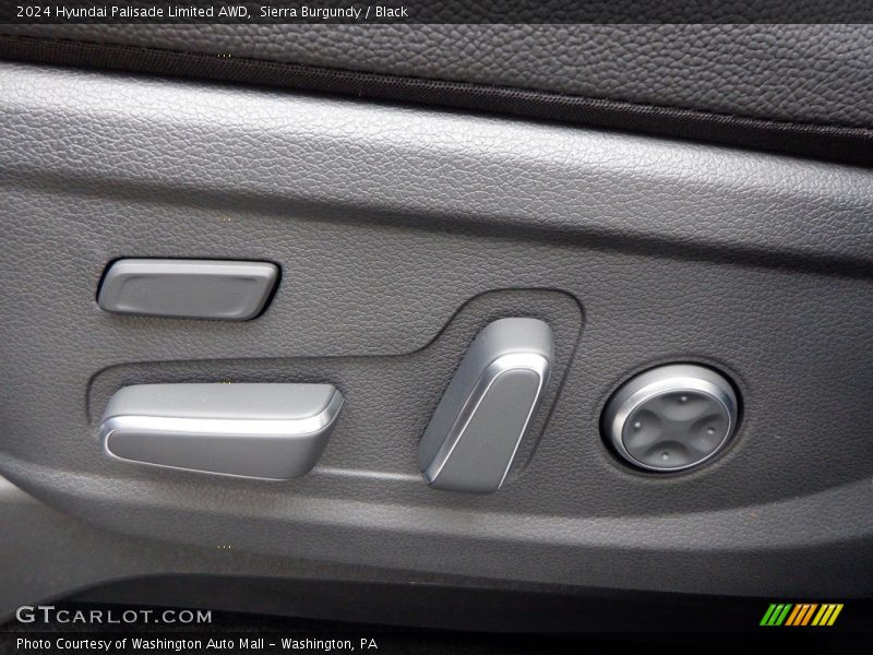 Sierra Burgundy / Black 2024 Hyundai Palisade Limited AWD