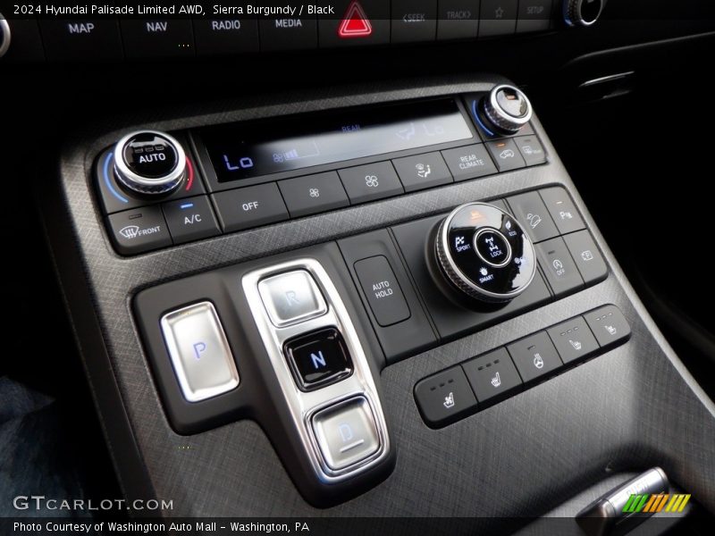 Sierra Burgundy / Black 2024 Hyundai Palisade Limited AWD