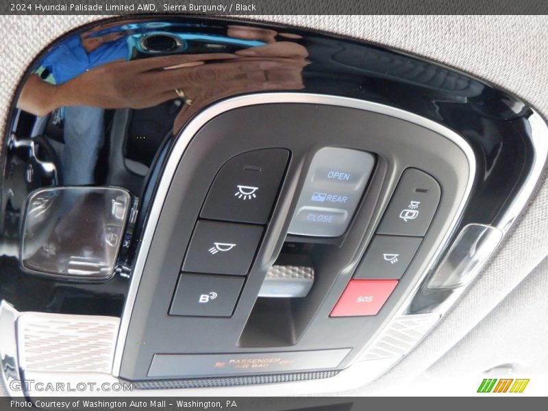 Sierra Burgundy / Black 2024 Hyundai Palisade Limited AWD