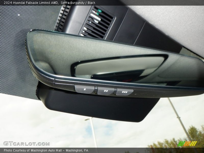 Sierra Burgundy / Black 2024 Hyundai Palisade Limited AWD